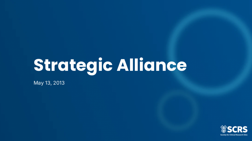 Strategic Alliance