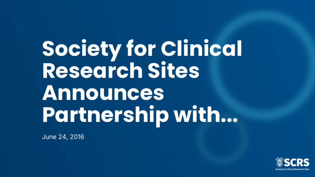 Society for Clinical Research Sites Announces Partnership with the Association of Black Cardiologists
