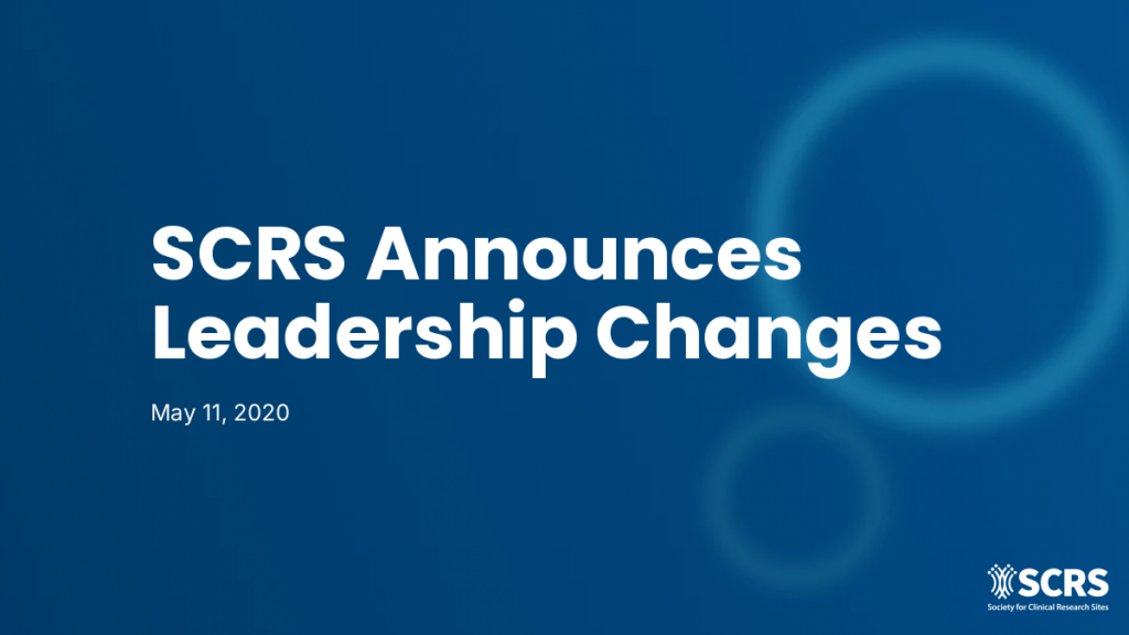 SCRS Announces Leadership Changes