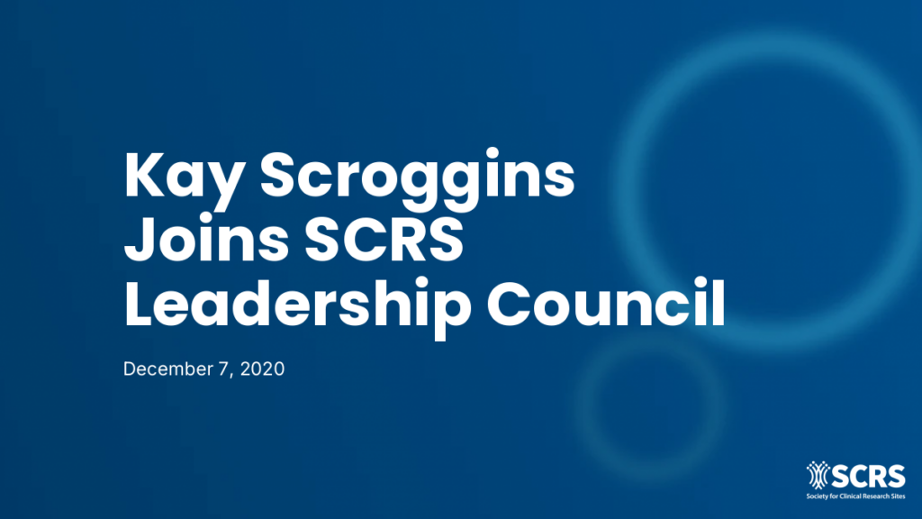 Kay Scroggins Joins SCRS Leadership Council
