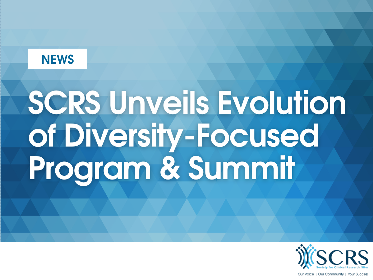SCRS Unveils Evolution of DiversityFocused Program & Summit Society
