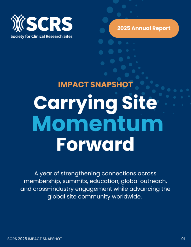 SCRS Impact Snapshot: Carrying Site Momentum Forward