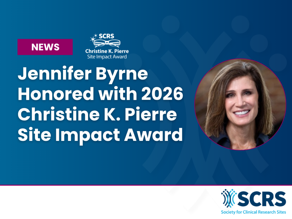 Jennifer Byrne Honored with 2026 Christine K. Pierre Site Impact Award